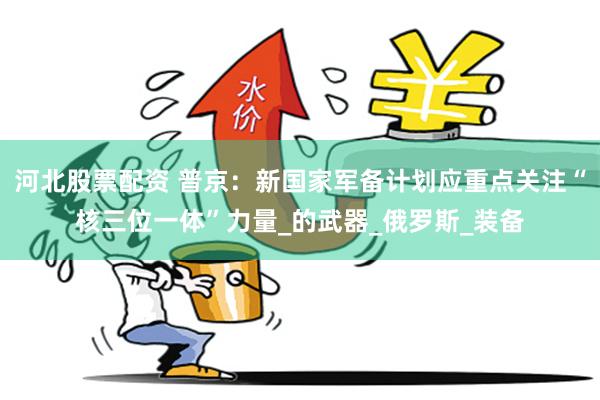 河北股票配资 普京：新国家军备计划应重点关注“核三位一体”力量_的武器_俄罗斯_装备