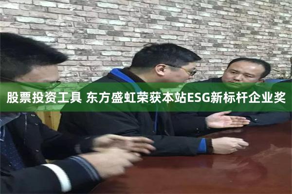 股票投资工具 东方盛虹荣获本站ESG新标杆企业奖