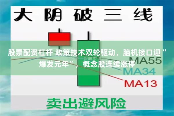 股票配资杠杆 政策技术双轮驱动，脑机接口迎“爆发元年”，概念股连续涨停