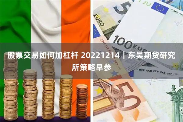 股票交易如何加杠杆 20221214｜东吴期货研究所策略早参