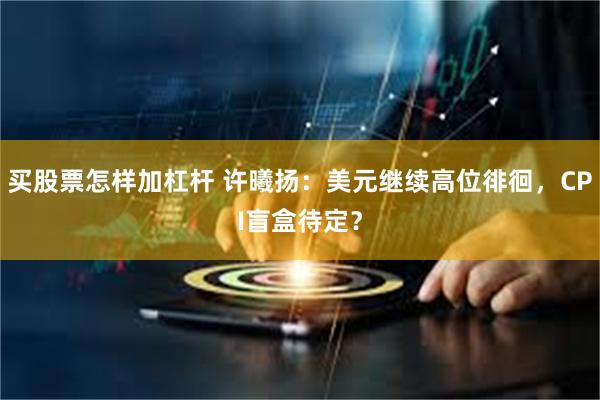 买股票怎样加杠杆 许曦扬：美元继续高位徘徊，CPI盲盒待定？