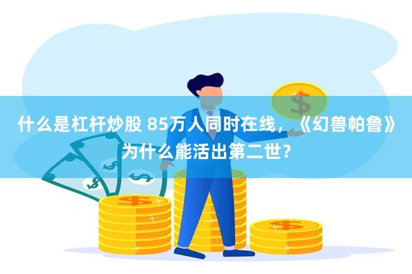 什么是杠杆炒股 85万人同时在线，《幻兽帕鲁》为什么能活出第二世？